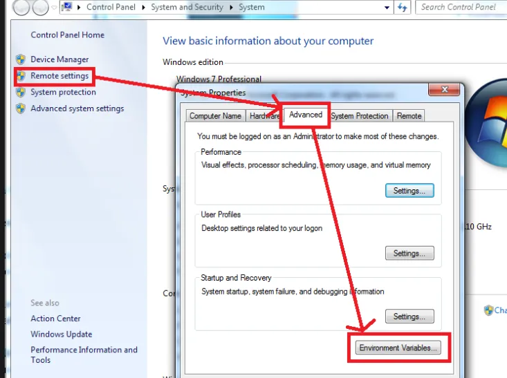 Add new environment variable