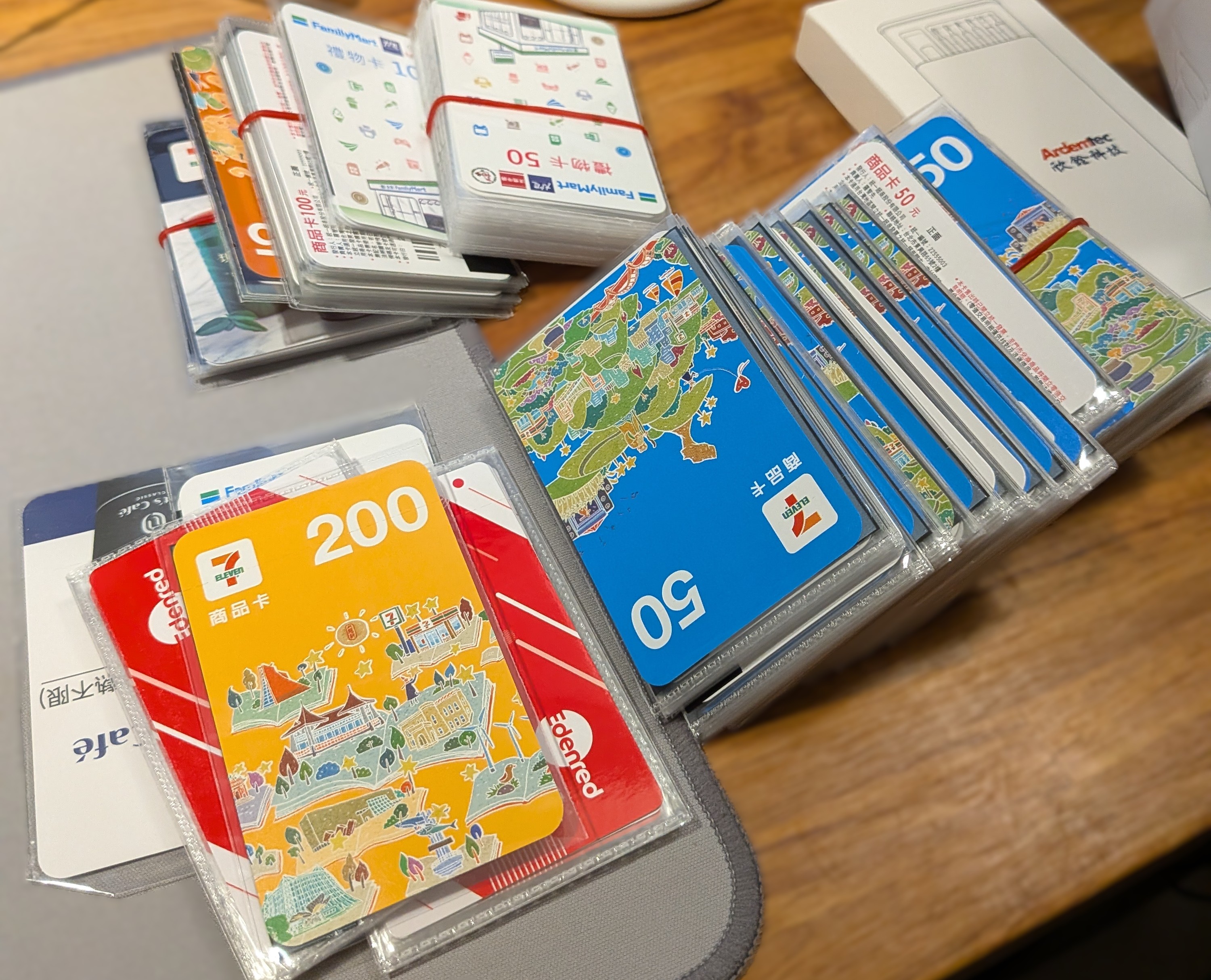 去年的股東會戰利品(其中一部分!)